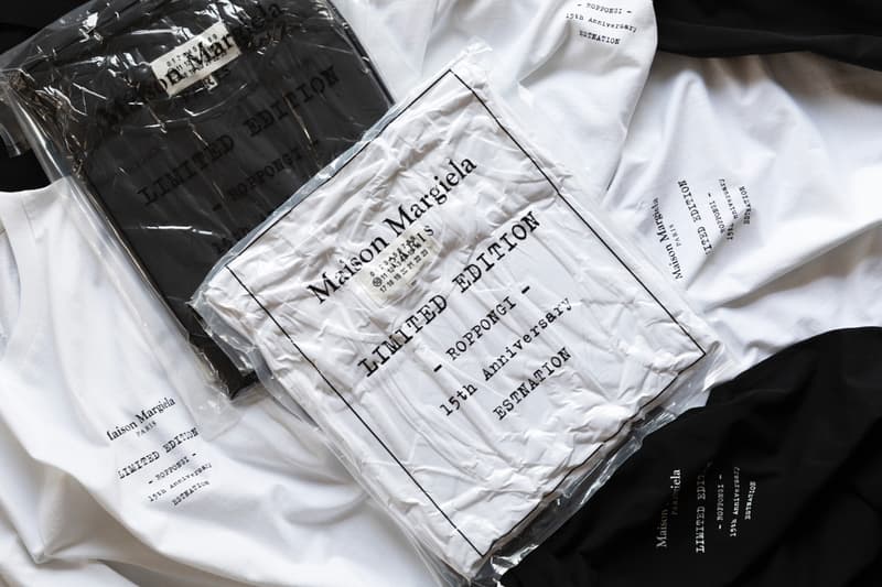 限定パックTも登場する Maison Margiela のポップアップストア メゾンマルジェラ 六本木ヒルズ エストネーション