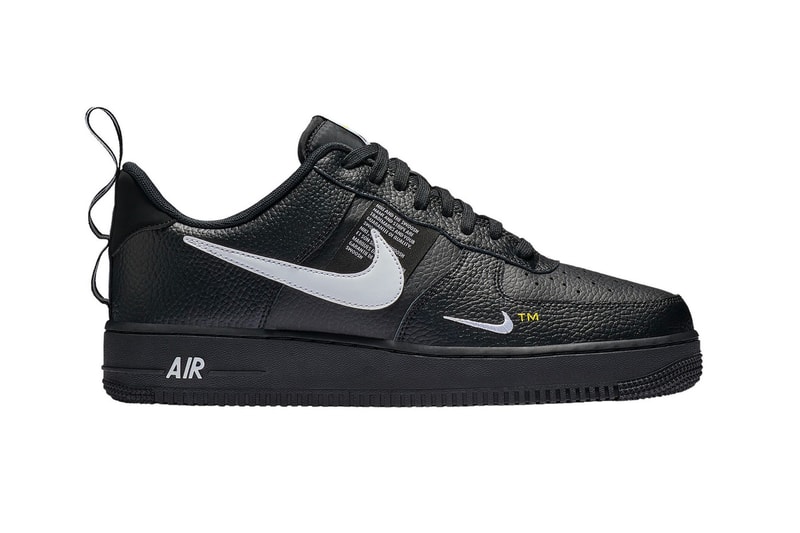 Nike Air Force 1 ‘07 LV8 Utility Sneaker Black White HYPEBEAST