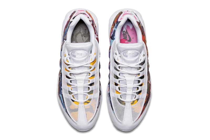 Nike よりインパクト抜群のカモ柄グラデを纏った AM95 ”ERDL PARTY” が登場 レイヤリングを効かせた左右非対称の配色でプレイフルに彩った一足をチェック Nike ナイキ Air Max 95 ERDL PARTY atmos 19,000円 HYPEBEAST ハイプビースト