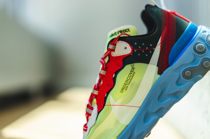  UNDERCOVER x Nike による新作コラボフットウェア React Element 87 計4モデルにクローズアップ ナイキ アンダーカバー HYPEBEAST ハイプビースト