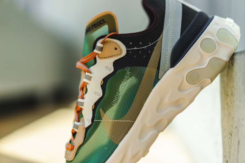  UNDERCOVER x Nike による新作コラボフットウェア React Element 87 計4モデルにクローズアップ ナイキ アンダーカバー HYPEBEAST ハイプビースト