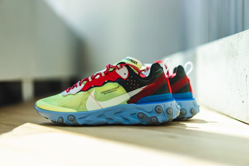  UNDERCOVER x Nike による新作コラボフットウェア React Element 87 計4モデルにクローズアップ ナイキ アンダーカバー HYPEBEAST ハイプビースト