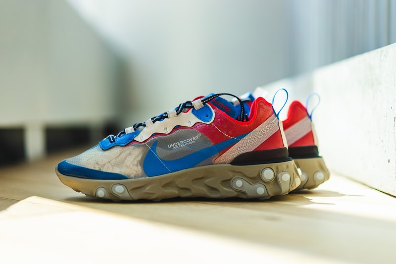  UNDERCOVER x Nike による新作コラボフットウェア React Element 87 計4モデルにクローズアップ ナイキ アンダーカバー HYPEBEAST ハイプビースト