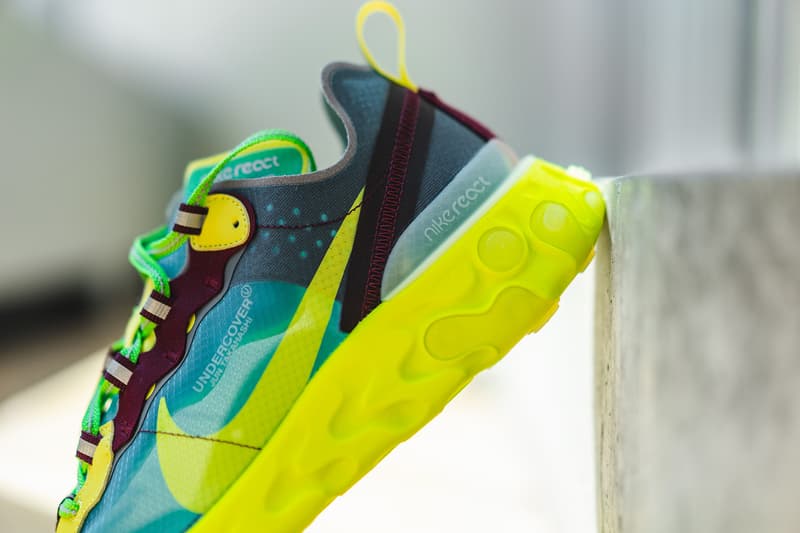  UNDERCOVER x Nike による新作コラボフットウェア React Element 87 計4モデルにクローズアップ ナイキ アンダーカバー HYPEBEAST ハイプビースト