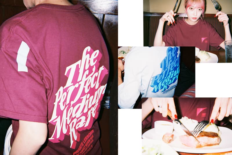 未だ謎多きグラフィックレーベル PRiVATE LESSONS が最新コレクションをゲリラリリースすることが判明 転売文化への皮肉や風俗店での出来事に着想を得たグラフィックを手刷りでプリントしたユーモアに溢れるアイテム9型が登場する模様 去年の夏、『monkey time（モンキータイム）』のオンラインとSNSのヴィジュアルをジャックし、鮮烈なデビューを飾った〈PRiVATE LESSONS（プライベート レッスンズ）〉。編集部でもその後Instagramなどを徘徊したが、アカウントの発見はもちろん、全貌を掴むヒントのひとつさえも見つけることができず、わかっていることはニューヨーク、ロサンゼルス、パリ、そして東京、韓国など、世界各国に点在するアパレルデザイナーやグラフィックデザイナー、ラッパー、建築家といった多種多様な覆面クリエイターがアイデアを持ち寄り、皮肉っぽい“イマ”の気分を各々グラフィックとして落とし込む今の雰囲気を反映したグラフィックレーベルということのみである。  その〈PRiVATE LESSONS〉が、再びゲリラ的に最新コレクションをリリースするという情報を入手。今回は同レーベルを象徴するPHARMACY MERCHロゴをL/S Tシャツやフーディを豊富なカラーバリエーションで展開するほか、日本春画をベースにサイバーパンクや80年代風のヴェイパーウェイヴを連想させるL/S Tシャツ、リセール市場への皮肉を込めた“まぁまぁレア”というメッセージを肉の焼き加減にかけたTHE PERFECT MEDIUM RARE Tシャツ、そしてグラフィックデザイナーが日本の風俗店などのやる気のない店員に驚いたという逸話から生まれたOPENING HOURS L/S Tシャツなど、ユーモアたっぷりのアイテムが多数登場するようだ。  その他にも〈RED KAP〉ボディのジャケット＆トラウザーなどをエンプロイウェア風に仕上げたセットアップなど、インクジェットではなく手刷りにこだわった全9型で構成される〈PRiVATE LESSONS〉の最新コレクション。日本国内では『monkey time』、『BEAUTY & YOUTH』、『Wonder mountain』、そして〈MAGIC STICK（マジック スティック）〉の旗艦店『M.S.C.S』にて8月下旬より発売開始予定とのことなので、各ストアからのアップデートをお見逃しなく。