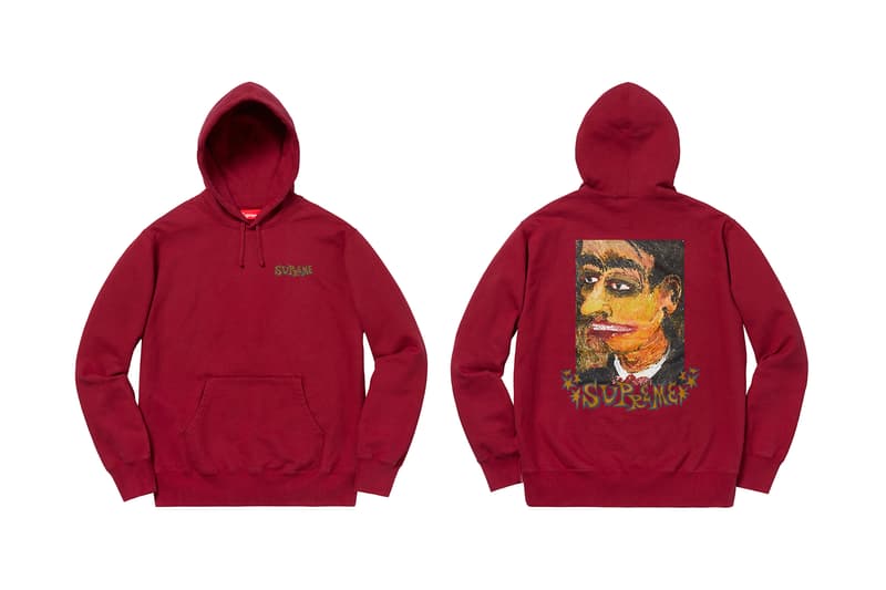 Supreme 2018年秋冬コレクション スウェット BOXロゴのクルーネックにGORE® WINDSTOPPER®のパーカーなど、他のカテゴリーに負けず劣らずなアイテム構成に