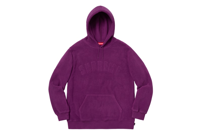Supreme 2018年秋冬コレクション スウェット BOXロゴのクルーネックにGORE® WINDSTOPPER®のパーカーなど、他のカテゴリーに負けず劣らずなアイテム構成に