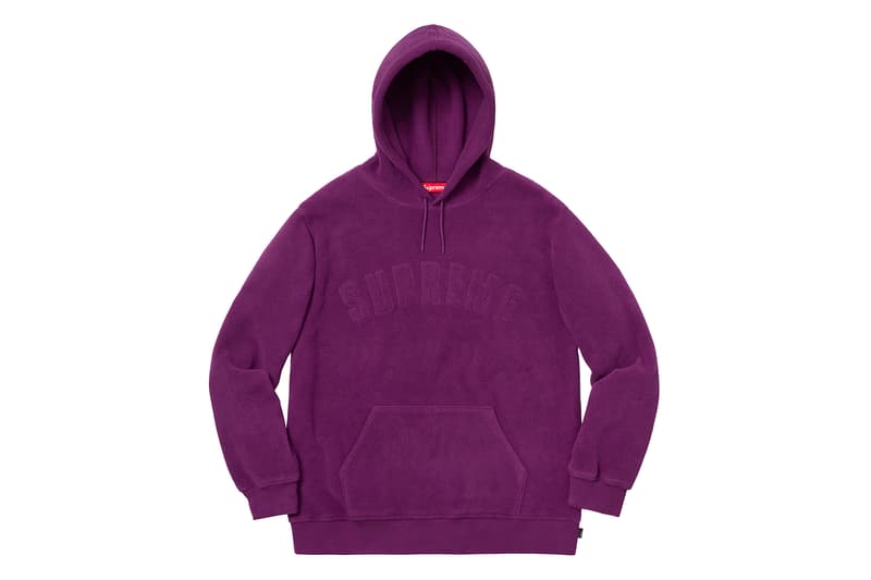 Supreme 2018年秋冬コレクション スウェット BOXロゴのクルーネックにGORE® WINDSTOPPER®のパーカーなど、他のカテゴリーに負けず劣らずなアイテム構成に