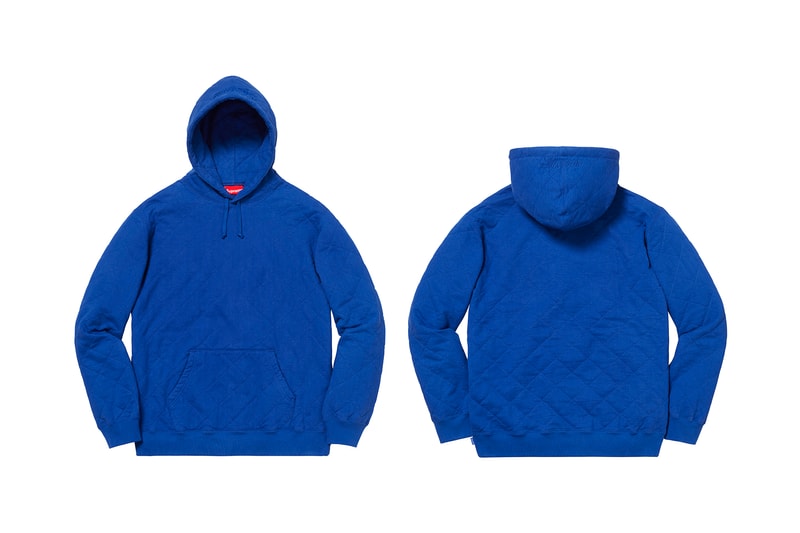 Supreme 2018年秋冬コレクション スウェット BOXロゴのクルーネックにGORE® WINDSTOPPER®のパーカーなど、他のカテゴリーに負けず劣らずなアイテム構成に