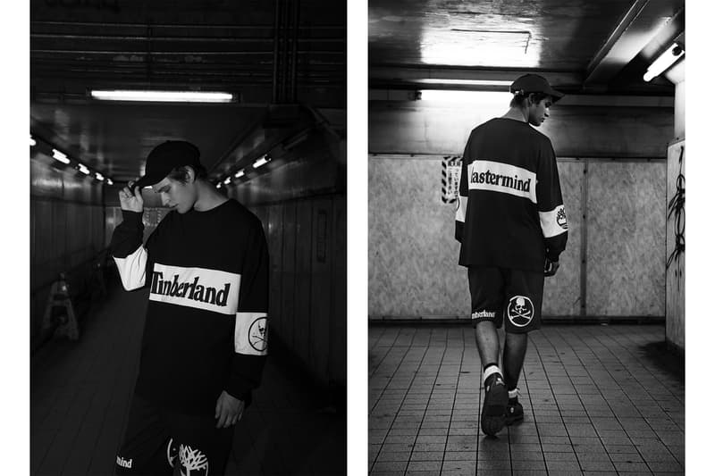 Timberland x MASTERMIND WORLD のコラボカプセルコレクションの公式情報が解禁 1952年の設立以降、世界初の完全防水レザーブーツを開発するなど、革新的なプロダクトを永遠の定番にまで昇華させ、The Notorious B.I.G.（ノトーリアス・B.I.G.）やMobb Deep（モブ・ディープ）、Wu-Tang Clan（ウータン・クラン）の着用を皮切りに、ヒップホップ/ストリートシーンでも絶大なる人気を獲得してきた〈Timberland（ティンバーランド）〉。“Made in Japan”にこだわり続け、日本の素材、伝統技術、最新技術をリアルクローズに落とし込み、老舗メゾンを凌ぐ服作りで世界を驚かせてきた〈MASTERMIND WORLD（マスターマインド ワールド）〉。この現代ストリートのクラフトマンシップを象徴する両者が手を組み、数量限定展開となるカプセルコレクションをリリースする。  本間正章のデザイン美学と〈Timberland〉が長い歴史の中で紡いできた豊かな伝統が融合した今回のコラボレーションでは、耐久性の高い上質な防水レザーを纏う6インチプレミアムブーツにさりげなくひねりを効かせ、シルエットを1インチ短くした6アイレット x 5インチのデザインを実現。着脱を考慮して、内側のクォーターパネルにはサイドジッパーがプラスされているほか、タン、ヒール、タグにはクロスボーンスカルが鎮座しており、履き口のレザーにもオールドイングリッシュで〈MASTERMIND WORLD〉のブランディングが施されている。  だが、今回のコレクションを構成するのは、ブーツのみではない。両者は1990年代の〈Timberland〉のヴィンテージアパレルから着想を得て、〈Timberland〉を代表するシルエットを一新させたストリートウェアも登場。ハイクオリティなコットンファブリックを使用し、細部にまでこだわりぬいたラインアップには、オーバーサイズのS/S TシャツとL/S Tシャツ、スウェットショートパンツ、スウェットジョガーパンツの4アイテムが名を連ねる。  ブーツ、アパレルともに両ブランドを象徴するウィートとブラックの2色展開となる〈Timberland〉x〈MASTERMIND WORLD〉のカプセルコレクションは、〈Timberland〉の伊勢丹新宿PC4店と公式オンラインショップおよび、〈MASTERMIND WORLD〉の取扱店舗にて9月14日（金）より発売開始。リリースに備えて、上のフォトギャラリーからコラボレーションならではの世界観を色濃く表現したルックビジュアルをチェックしてみてはいかがだろうか。