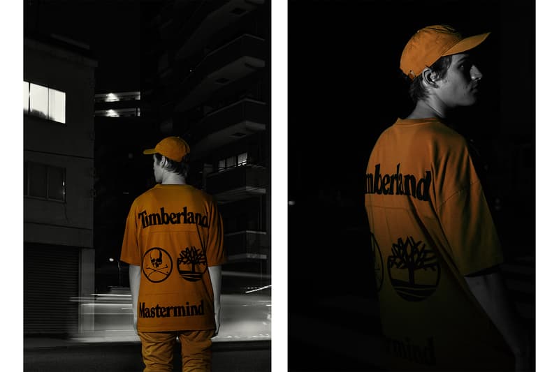 Timberland x MASTERMIND WORLD のコラボカプセルコレクションの公式情報が解禁 1952年の設立以降、世界初の完全防水レザーブーツを開発するなど、革新的なプロダクトを永遠の定番にまで昇華させ、The Notorious B.I.G.（ノトーリアス・B.I.G.）やMobb Deep（モブ・ディープ）、Wu-Tang Clan（ウータン・クラン）の着用を皮切りに、ヒップホップ/ストリートシーンでも絶大なる人気を獲得してきた〈Timberland（ティンバーランド）〉。“Made in Japan”にこだわり続け、日本の素材、伝統技術、最新技術をリアルクローズに落とし込み、老舗メゾンを凌ぐ服作りで世界を驚かせてきた〈MASTERMIND WORLD（マスターマインド ワールド）〉。この現代ストリートのクラフトマンシップを象徴する両者が手を組み、数量限定展開となるカプセルコレクションをリリースする。  本間正章のデザイン美学と〈Timberland〉が長い歴史の中で紡いできた豊かな伝統が融合した今回のコラボレーションでは、耐久性の高い上質な防水レザーを纏う6インチプレミアムブーツにさりげなくひねりを効かせ、シルエットを1インチ短くした6アイレット x 5インチのデザインを実現。着脱を考慮して、内側のクォーターパネルにはサイドジッパーがプラスされているほか、タン、ヒール、タグにはクロスボーンスカルが鎮座しており、履き口のレザーにもオールドイングリッシュで〈MASTERMIND WORLD〉のブランディングが施されている。  だが、今回のコレクションを構成するのは、ブーツのみではない。両者は1990年代の〈Timberland〉のヴィンテージアパレルから着想を得て、〈Timberland〉を代表するシルエットを一新させたストリートウェアも登場。ハイクオリティなコットンファブリックを使用し、細部にまでこだわりぬいたラインアップには、オーバーサイズのS/S TシャツとL/S Tシャツ、スウェットショートパンツ、スウェットジョガーパンツの4アイテムが名を連ねる。  ブーツ、アパレルともに両ブランドを象徴するウィートとブラックの2色展開となる〈Timberland〉x〈MASTERMIND WORLD〉のカプセルコレクションは、〈Timberland〉の伊勢丹新宿PC4店と公式オンラインショップおよび、〈MASTERMIND WORLD〉の取扱店舗にて9月14日（金）より発売開始。リリースに備えて、上のフォトギャラリーからコラボレーションならではの世界観を色濃く表現したルックビジュアルをチェックしてみてはいかがだろうか。