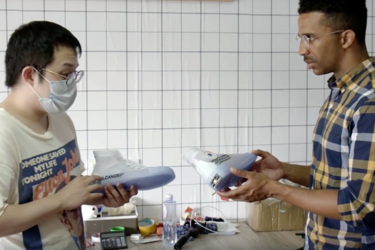 フェイクスニーカーを生産・販売する中国の裏市場の実態に迫るドキュメンタリー映像