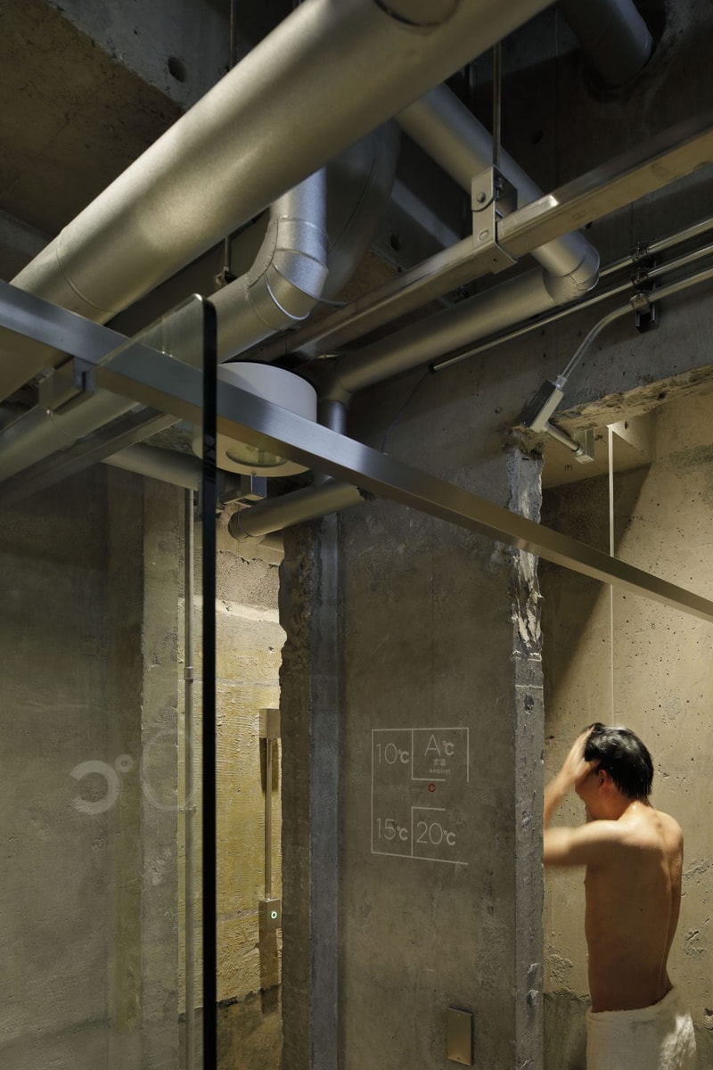 schemata architects  ℃ Architecture hotel capsule ebisu gotanda tokyo sauna HYPEBEAST