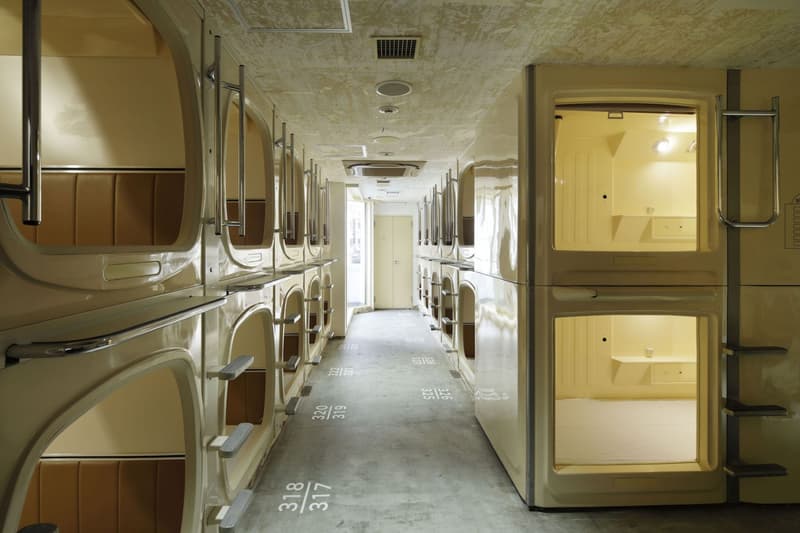 schemata architects ℃ Architecture hotel capsule ebisu gotanda tokyo sauna HYPEBEAST