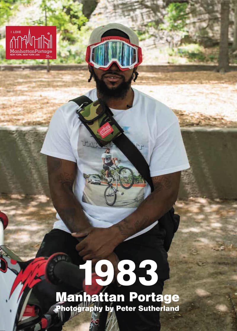 Manhattan Portage マンハッタンポーテージ ピーター サザーランド 1983 フォトブック peter sutherland HYPEBEAST ハイプビースト