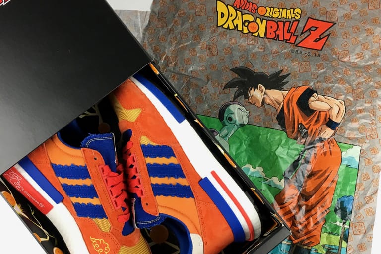 adidas Originals  x『ドラゴンボール』によるコラボフットウェアのアンボックス動画が登場