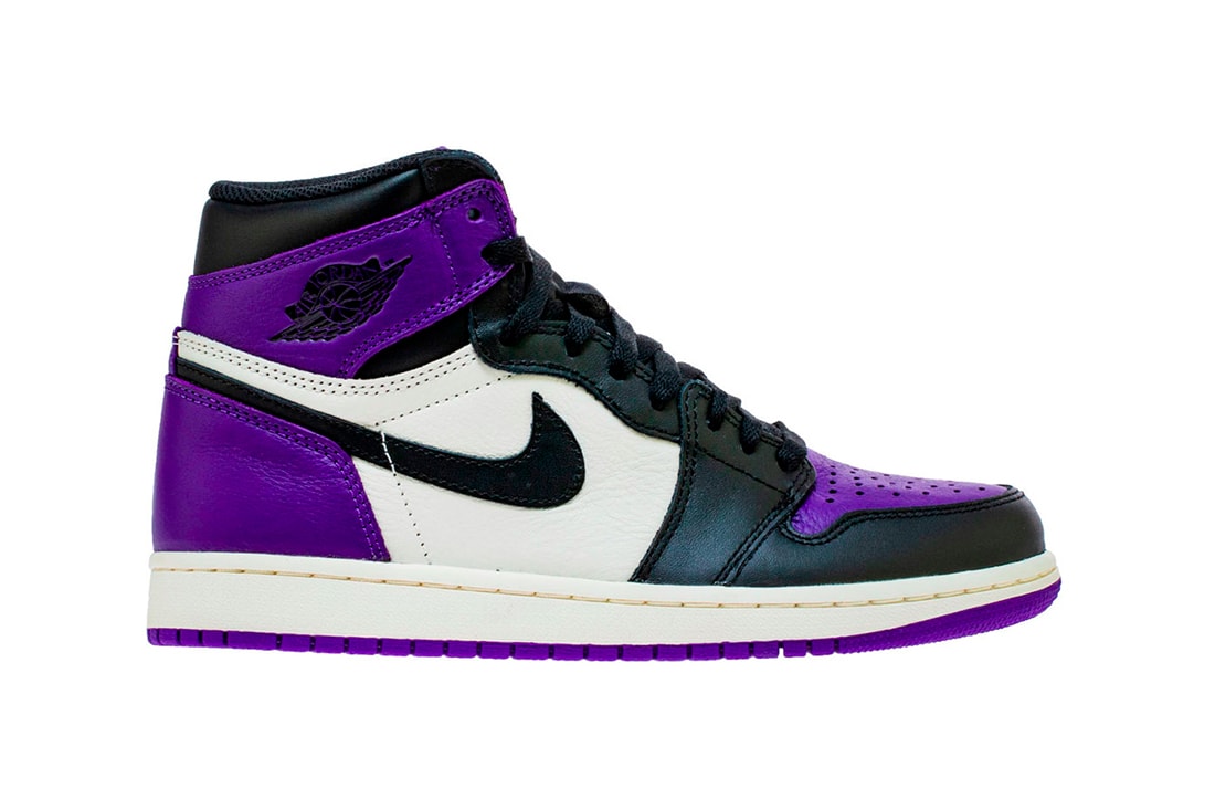 Air Jordan 1 Retro High OG Court Purple Release Nike Sneaker HYPEBEAST