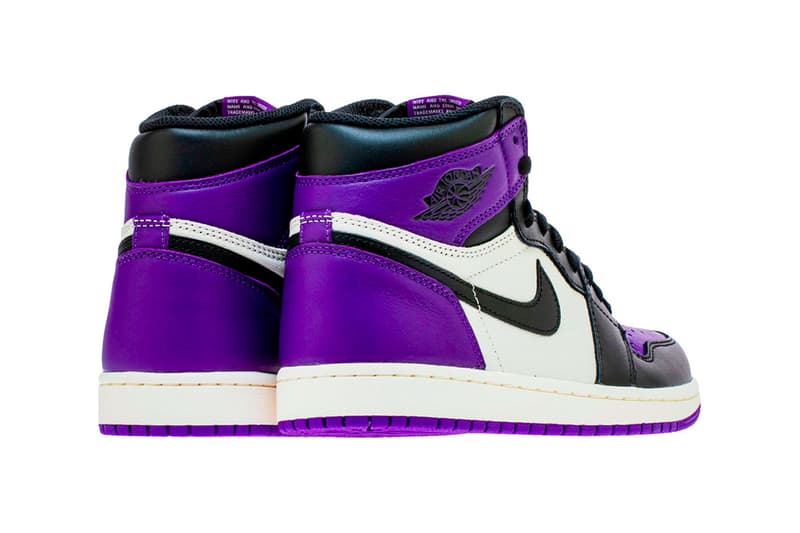 Air Jordan 1 Retro High OG Court Purple Release Nike Sneaker HYPEBEAST