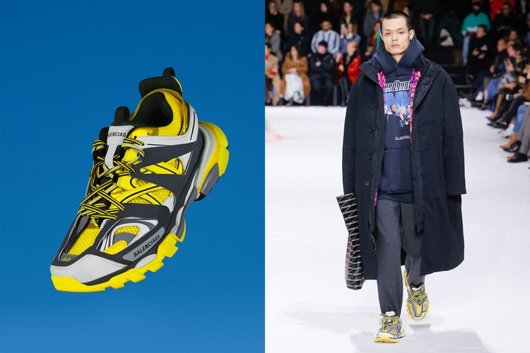 Balenciaga より注目の新作スニーカー Track が遂に日本上陸