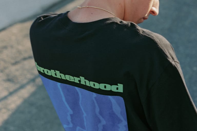 00s BROTHERHOOD ブラザーフッド ラガーシャツ Brotherhood (ブラザーフッド) US ラガーシャツ 長袖 Rugby