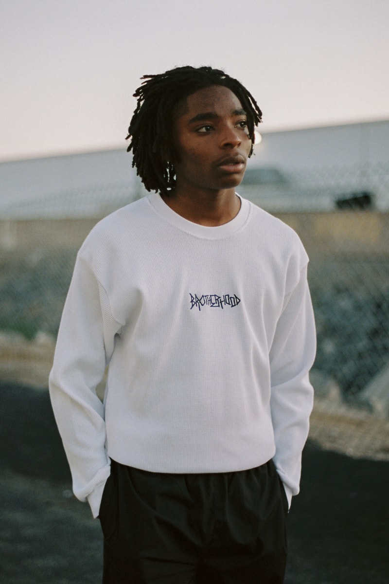 Brotherhood Fall Winter 2018 Lookbook collection T-shirts hoodies trousers crewneck pullovers HYPEBEAST