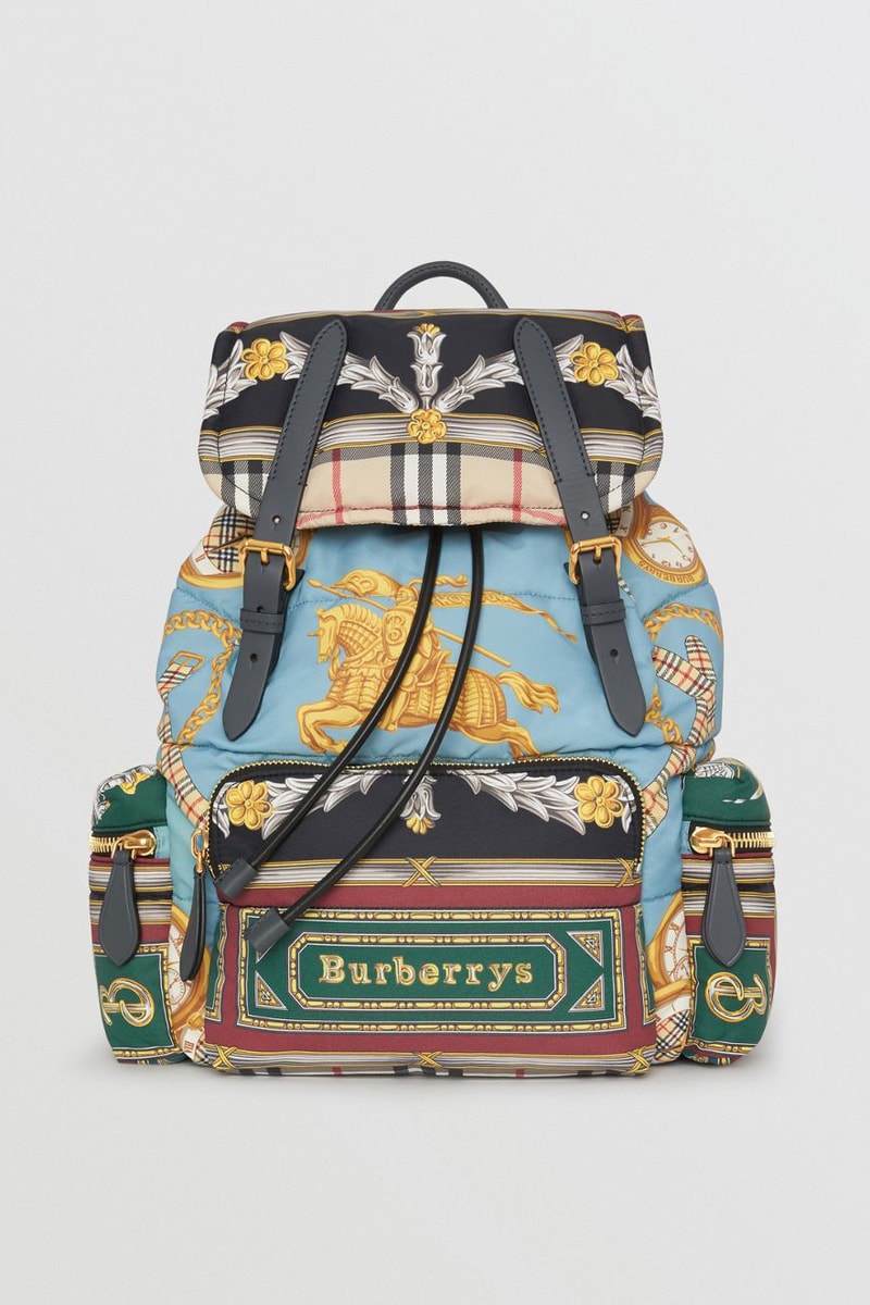Burberry Archive Scarf Print Backpack multicolor accessories bags backpacks vintage 2018 fall winter HYPEBEAST