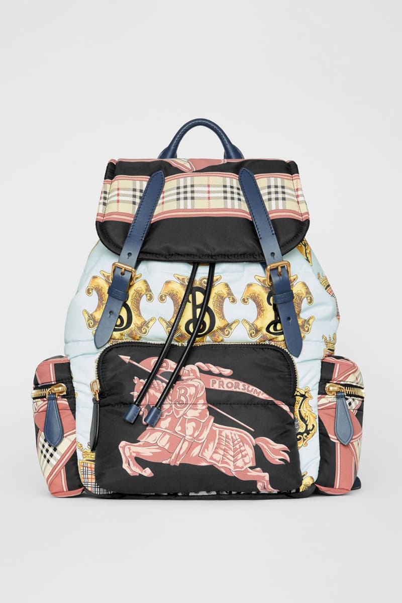 Burberry Archive Scarf Print Backpack multicolor accessories bags backpacks vintage 2018 fall winter HYPEBEAST