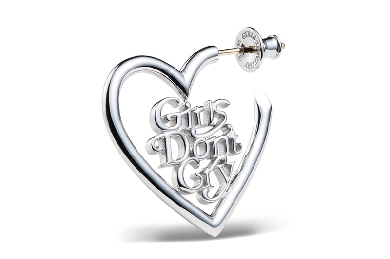VERDY Girls Don’t Cry CAREERING Shota Matsuda Boys Don’t Cry pierce accessory Silver HYPEBEAST