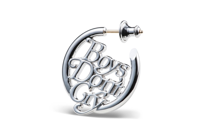 VERDY Girls Don’t Cry CAREERING Shota Matsuda Boys Don’t Cry pierce accessory Silver HYPEBEAST