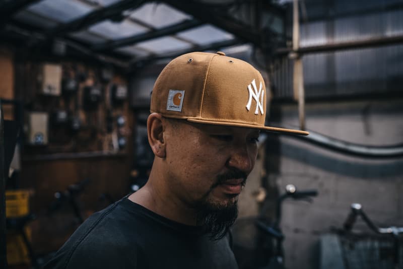 Carharrt x ’47 x MLB Cap New York Boston Work Wear Street HYPEBEAST
