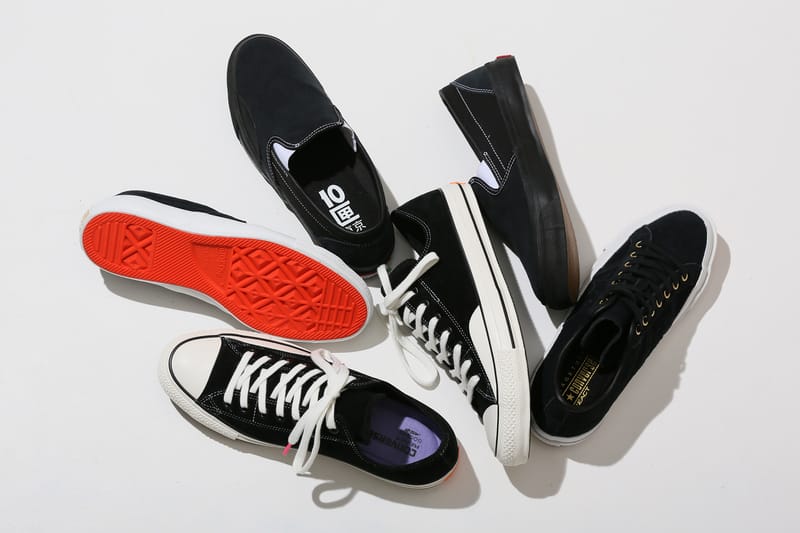 F-LAGSTUF-F＆GOOD OL’＆10匣の新鋭3ブランドと Converse による限定コラボモデル計3型が誕生