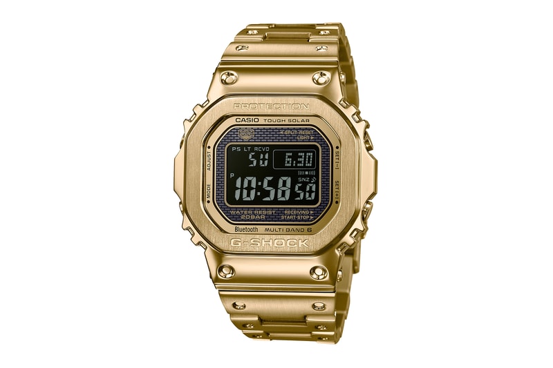 G-SHOCK Gショック Ｇショック ジーショック スクエア デザイン の新作 フル メタル モデル 2 型が登場  ブラック 黒 kin