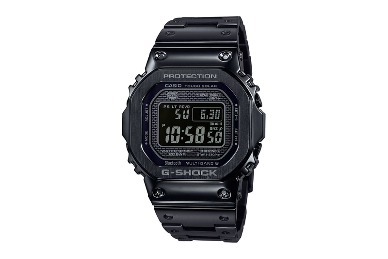 G-SHOCK Gショック Ｇショック ジーショック スクエア デザイン の新作 フル メタル モデル 2 型が登場  ブラック 黒 kin
