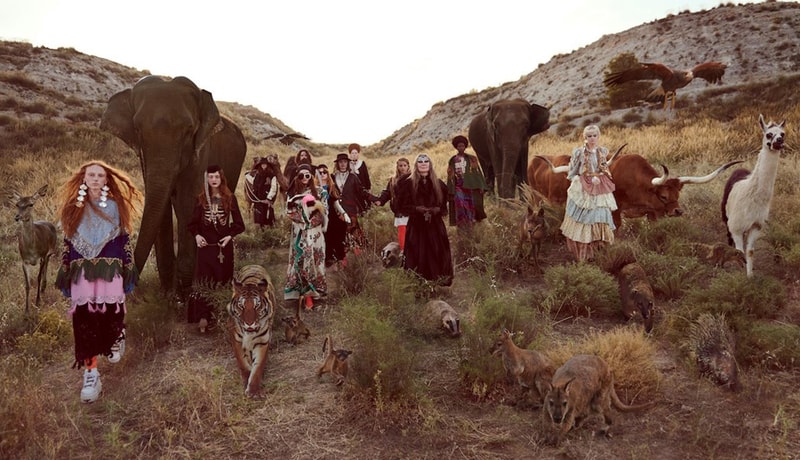 Gucci の持つ世界観を色濃く反映した2019年春夏キャンペーンビジュアル＆クリップが到着 “生命の死”を美しく優雅に表現すべくゾウ、ラクダ、虎といった大型動物も登場 Alyscamps アリスカン Gucci グッチ 2019年春夏コレクション キャンペーンビジュアル クリップ Glen Luchford グレン・ルッチフォード Alessandro Michele アレッサンドロ・ミケーレ HYPEBAEAST ハイプビースト
