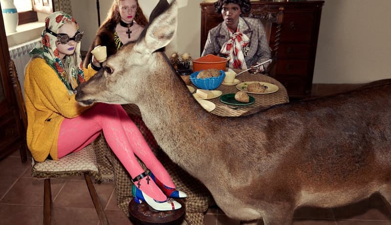 Gucci の持つ世界観を色濃く反映した2019年春夏キャンペーンビジュアル＆クリップが到着 “生命の死”を美しく優雅に表現すべくゾウ、ラクダ、虎といった大型動物も登場 Alyscamps アリスカン Gucci グッチ 2019年春夏コレクション キャンペーンビジュアル クリップ Glen Luchford グレン・ルッチフォード Alessandro Michele アレッサンドロ・ミケーレ HYPEBAEAST ハイプビースト