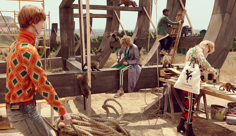 Gucci の持つ世界観を色濃く反映した2019年春夏キャンペーンビジュアル＆クリップが到着 “生命の死”を美しく優雅に表現すべくゾウ、ラクダ、虎といった大型動物も登場 Alyscamps アリスカン Gucci グッチ 2019年春夏コレクション キャンペーンビジュアル クリップ Glen Luchford グレン・ルッチフォード Alessandro Michele アレッサンドロ・ミケーレ HYPEBAEAST ハイプビースト