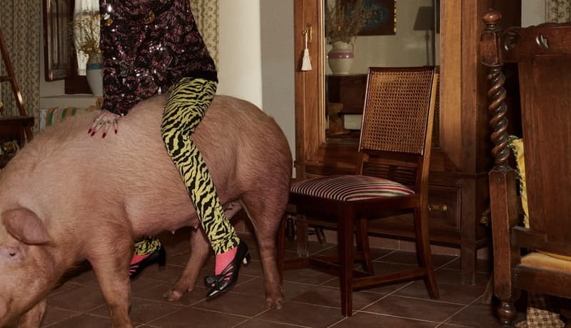 Gucci の持つ世界観を色濃く反映した2019年春夏キャンペーンビジュアル＆クリップが到着 “生命の死”を美しく優雅に表現すべくゾウ、ラクダ、虎といった大型動物も登場 Alyscamps アリスカン Gucci グッチ 2019年春夏コレクション キャンペーンビジュアル クリップ Glen Luchford グレン・ルッチフォード Alessandro Michele アレッサンドロ・ミケーレ HYPEBAEAST ハイプビースト