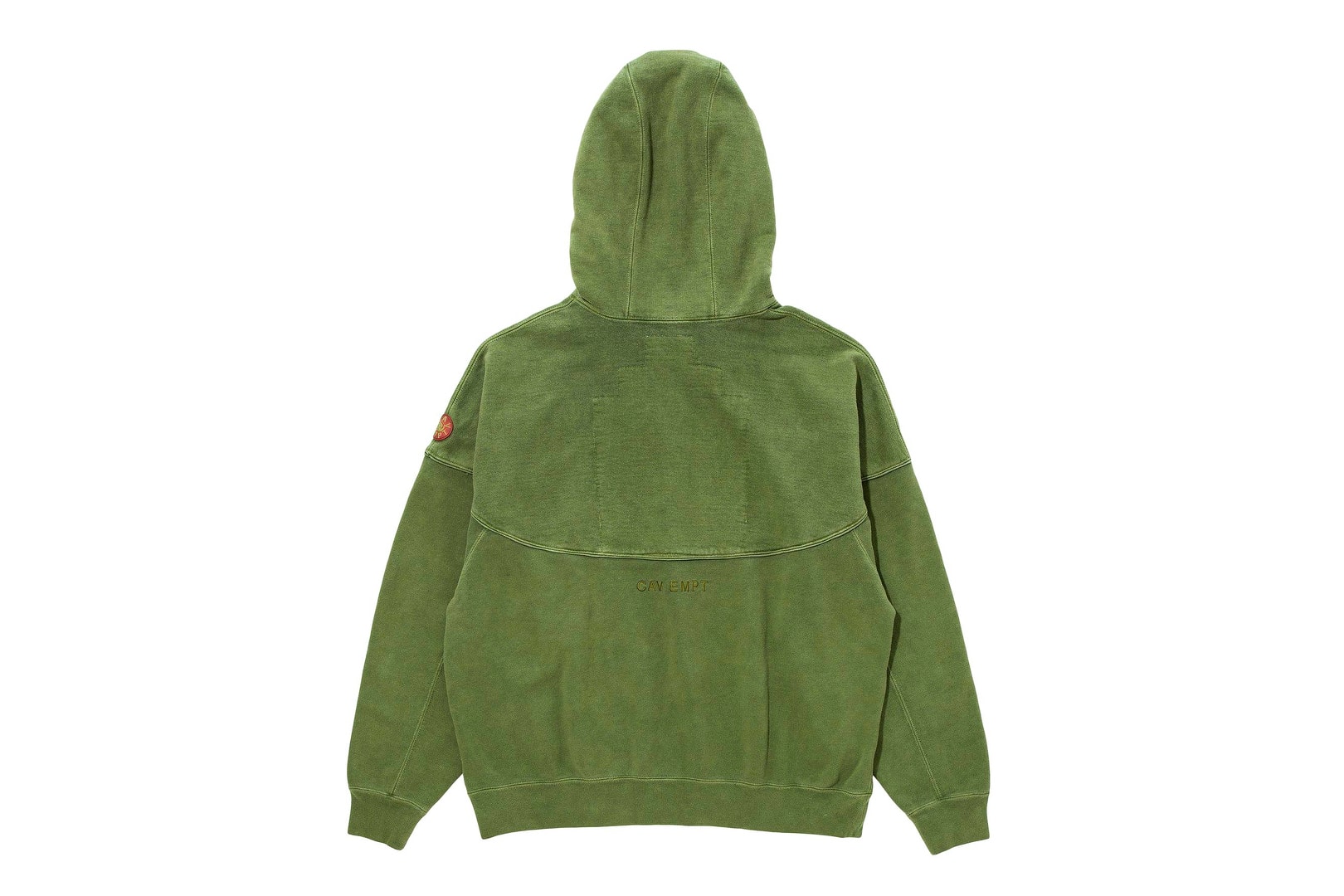 Cav Empt H BEAUTY & YOUTH united arrows Fall winter 2018 Collaboration collection exclusive september 15 2018 green hoodie wash sweater pullover sweatpants tee shirt big oversized white black graphic print sk8thng release buy purchase sale sell japan vogue fashion night out