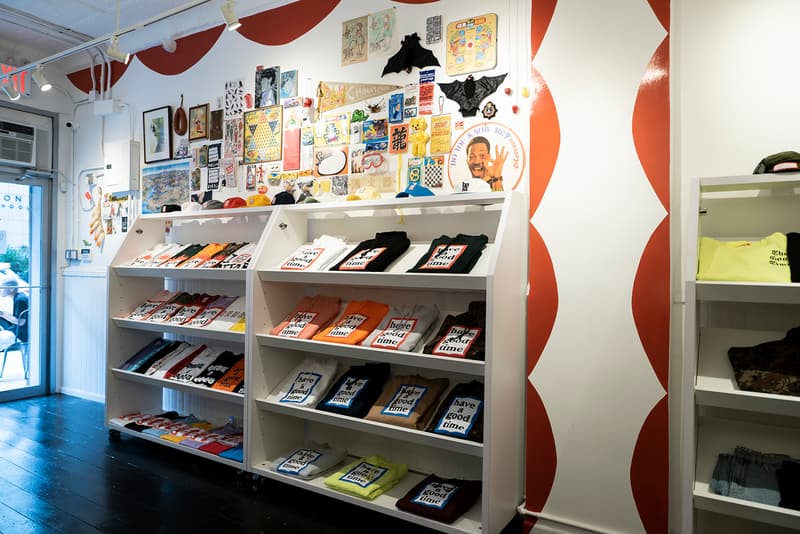 have a good time NYC Store Photos t-shirts hats accessories phone cases logo Lower East Side Chinatown