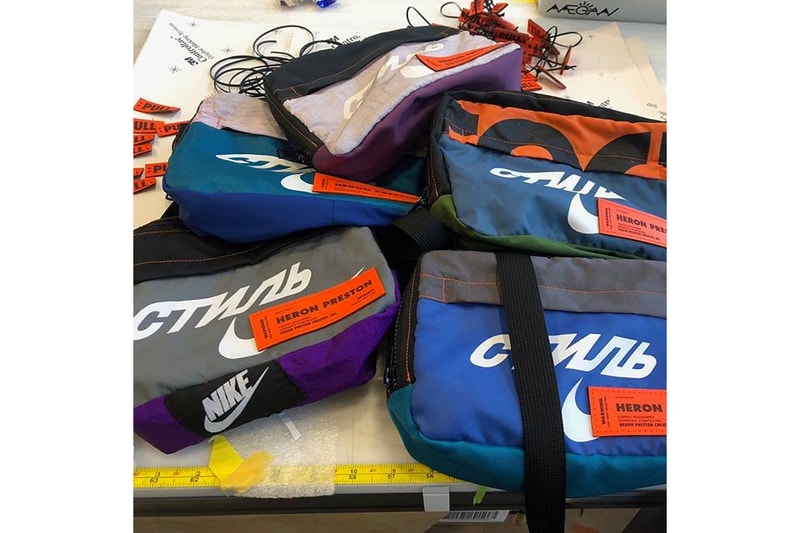 Heron Preston が以前より噂されていた Nike との最新コラボアイテムを先行公開　ヘロン プレストン ナイキ HYPEBEAST ハイプビースト