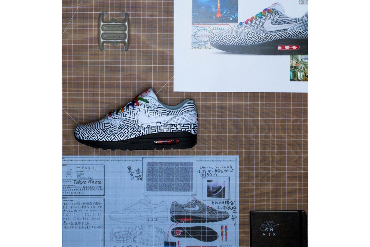 Interviews インタビュー Nike ON AIR オンエア で東京1位を獲得した Air Max 1 Tokyo Maze 迷路 東京 トーキョー デザイナー 宅万勇太  ナイキ エアマックス takuman yuta HYPEBEAST ハイプビースト