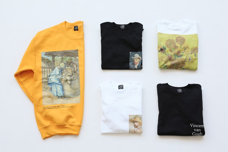 ゴッホの名作アートを大胆に落とし込んだアパレルが JOURNAL STANDARD 限定で展開へ