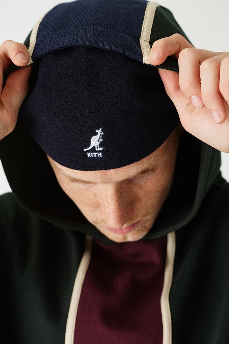 kith fall 2018 lookbook campaign september fashion ronnie fieg makavelic kangol rugby shirt sweat hoodie parka coat pants streetwear HYPEBEAST