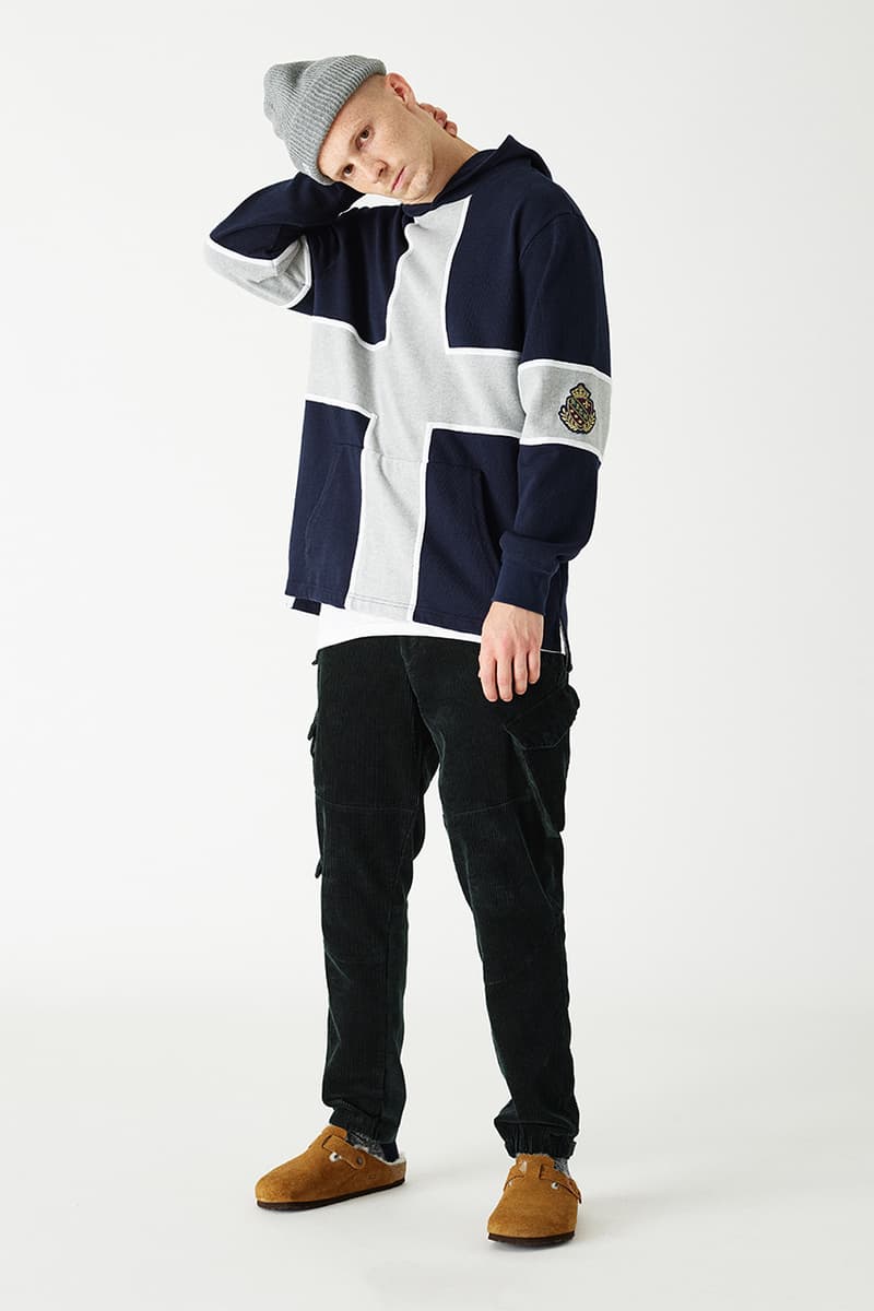 kith fall 2018 lookbook campaign september fashion ronnie fieg makavelic kangol rugby shirt sweat hoodie parka coat pants streetwear HYPEBEAST