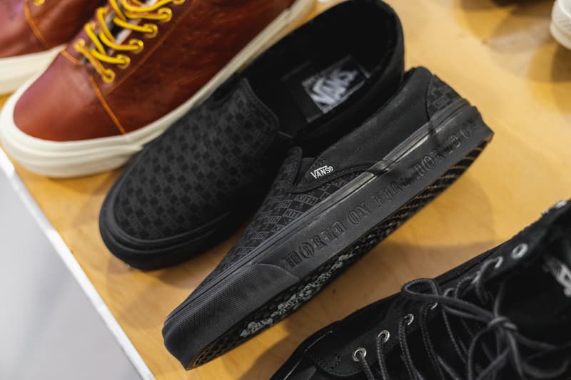 kith park fall winter 2018 runway show collection backstage closer look versace sneakers jacket hat shirt branding logo ronnie fieg mastermind Japan Advisory Board Crystals Converse Vans Versace Greg Lauren Tommy Hilfiger UGG Columbia NFW
