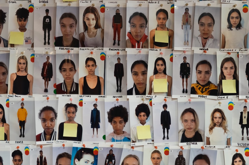 kith park fall winter 2018 runway show collection backstage closer look versace sneakers jacket hat shirt branding logo ronnie fieg mastermind Japan Advisory Board Crystals Converse Vans Versace  Greg Lauren Tommy Hilfiger UGG Columbia NFW