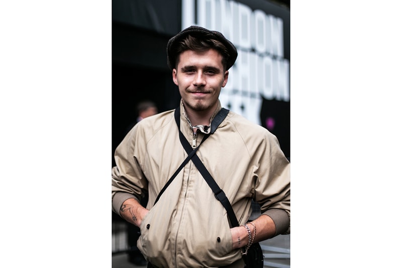 London Fashion Week Spring Summer 2019 Street Style plaid floral prints prada nike christian dior acne gucci fendi streetsnaps HYPEBEAST Gucci Fendi Prada Burberry Balenciaga Supreme
