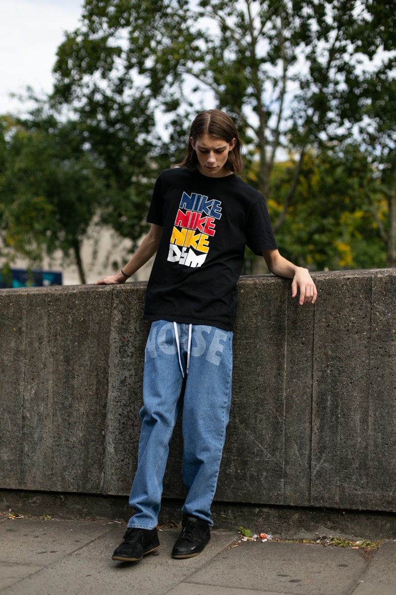 London Fashion Week Spring Summer 2019 Street Style plaid floral prints prada nike christian dior acne gucci fendi streetsnaps HYPEBEAST Gucci Fendi Prada Burberry Balenciaga Supreme