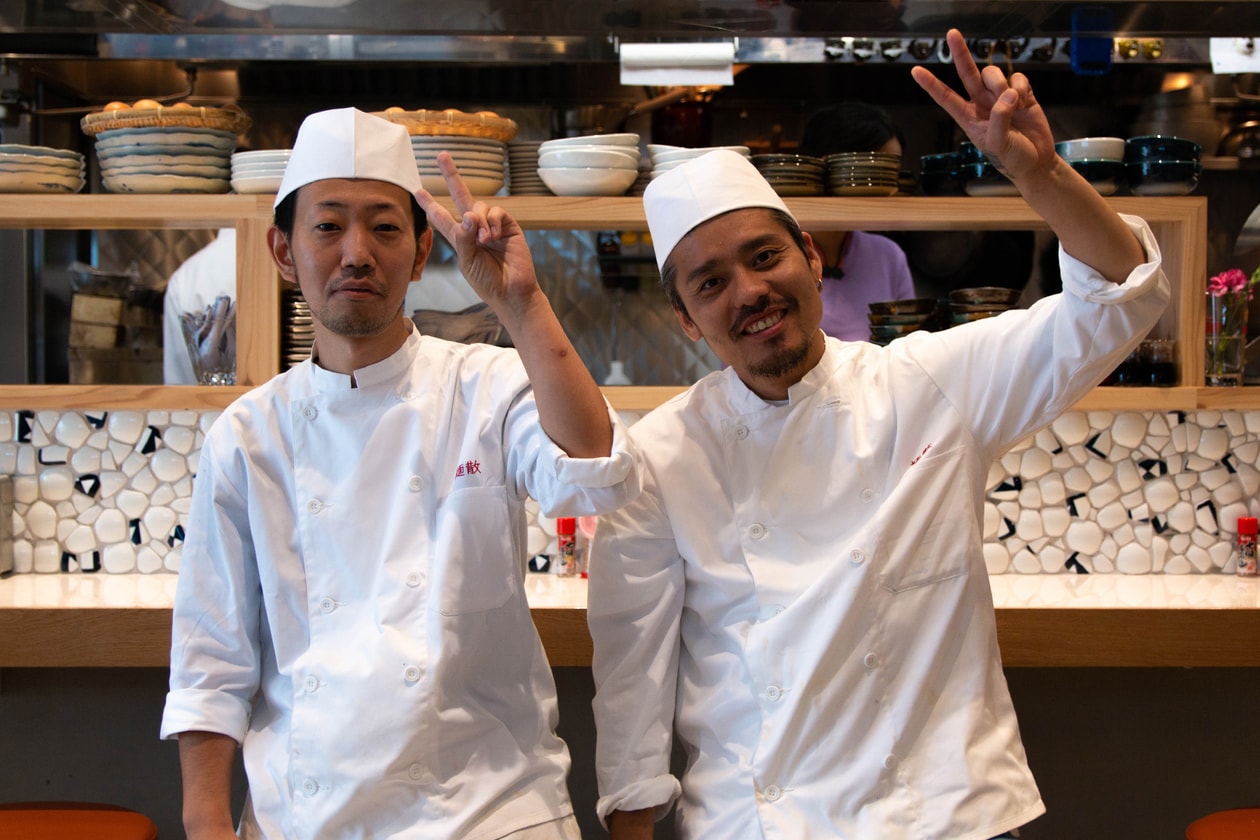 原宿 一等地 渋谷 ストリート うどん屋 麺散 麺散らし めんちらし メンチラシ オープン HYPEBEAST ハイプビースト