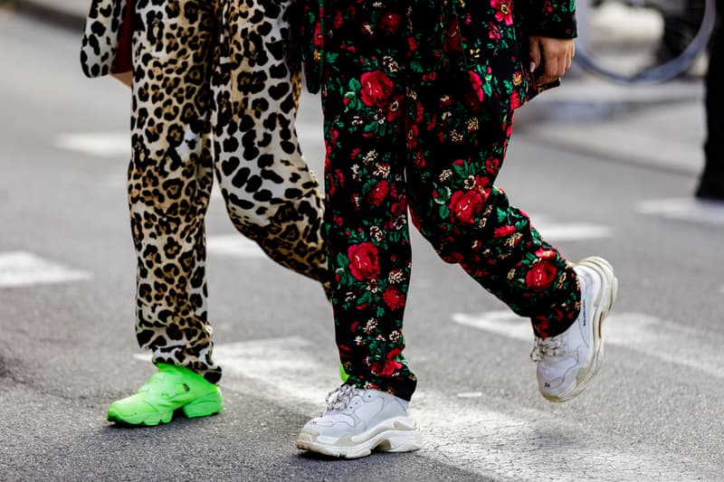 Milan Fashion Week Spring/Summer 2019 Street Style ss19 streetwear sneakers HYPEBEAST